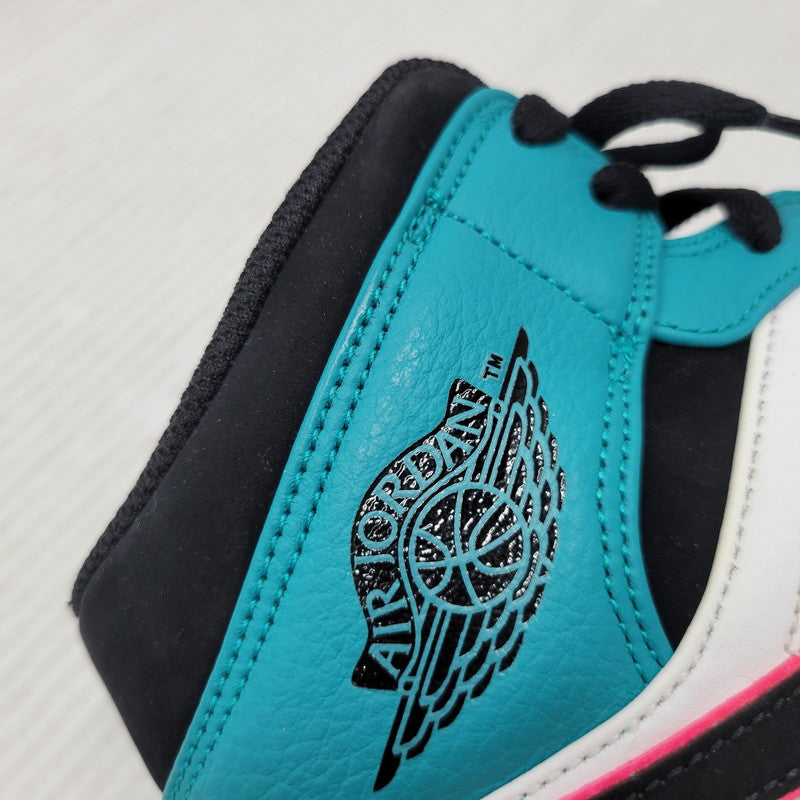 【中古品】【メンズ】 NIKE ナイキ AIR JORDAN 1 MID SE 852542-306 エアジョーダン1 ミッド SE スニーカー シューズ 靴 160-260506-as-09-izu サイズ：28cm カラー：TURBO GREEN/BLACK-HYPER PINK 万代Net店
