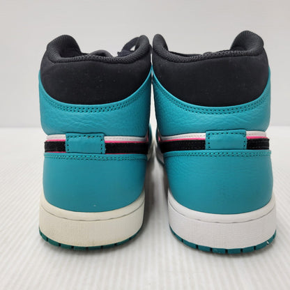 【中古品】【メンズ】 NIKE ナイキ AIR JORDAN 1 MID SE 852542-306 エアジョーダン1 ミッド SE スニーカー シューズ 靴 160-260506-as-09-izu サイズ：28cm カラー：TURBO GREEN/BLACK-HYPER PINK 万代Net店