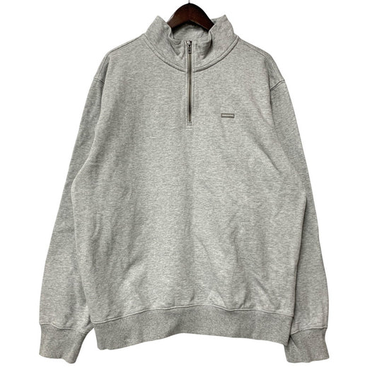 【中古品】【メンズ】 THISISNEVERTHAT ディスイズネバーザット TN253TSWHA02 T.N.T. CLASSIC HDP HALF ZIP SWEATSHIRT ハーフ ジップ スウェットシャツ トップス 長袖 142-260517-cs-15-izu サイズ：XL カラー：グレー 万代Net店
