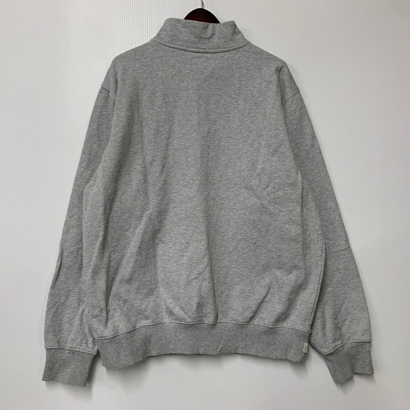 【中古品】【メンズ】 THISISNEVERTHAT ディスイズネバーザット TN253TSWHA02 T.N.T. CLASSIC HDP HALF ZIP SWEATSHIRT ハーフ ジップ スウェットシャツ トップス 長袖 142-260517-cs-15-izu サイズ：XL カラー：グレー 万代Net店