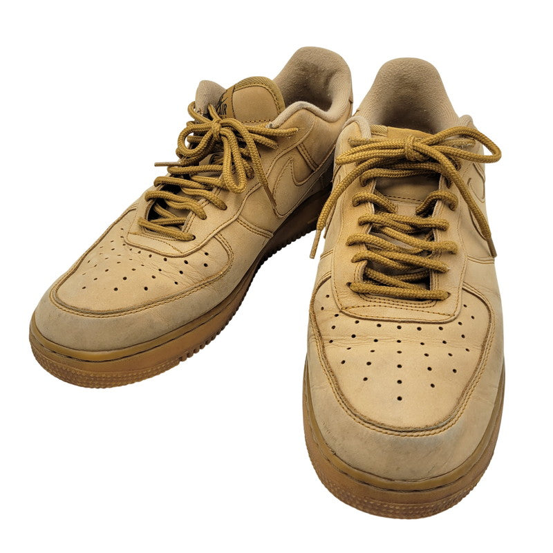 【中古品】【メンズ】 NIKE ナイキ AIR FORCE 1 '07 WB AA4061-200 エア フォース1 '07 WB スニーカー シューズ 靴 160-260516-as-46-izu サイズ：27.5cm カラー：FLAX/FLAX-GUM LIGHT BROWN 万代Net店