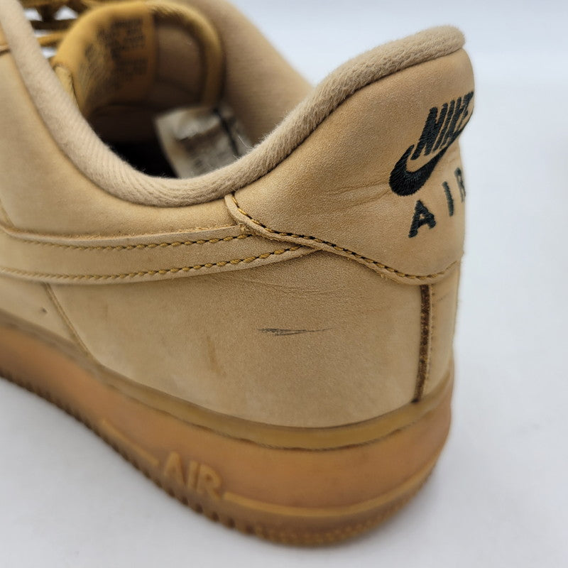 【中古品】【メンズ】 NIKE ナイキ AIR FORCE 1 '07 WB AA4061-200 エア フォース1 '07 WB スニーカー シューズ 靴 160-260516-as-46-izu サイズ：27.5cm カラー：FLAX/FLAX-GUM LIGHT BROWN 万代Net店