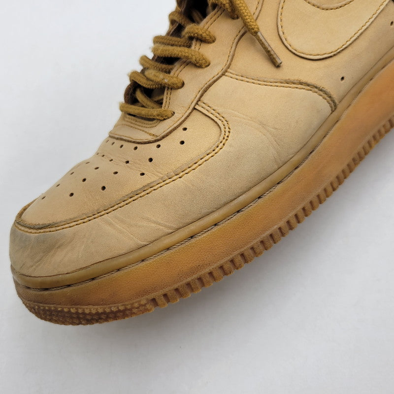 【中古品】【メンズ】 NIKE ナイキ AIR FORCE 1 '07 WB AA4061-200 エア フォース1 '07 WB スニーカー シューズ 靴 160-260516-as-46-izu サイズ：27.5cm カラー：FLAX/FLAX-GUM LIGHT BROWN 万代Net店