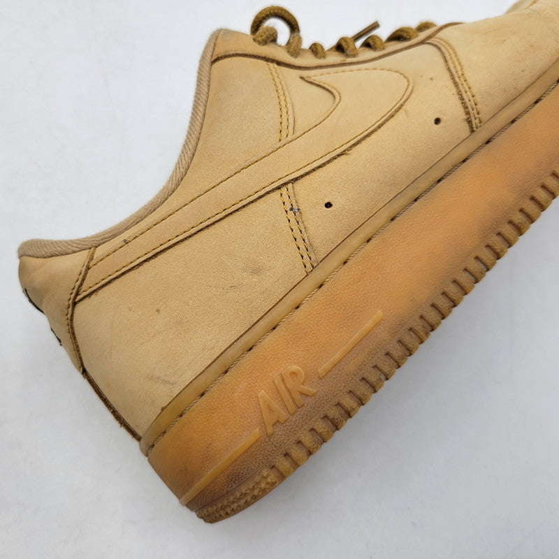 【中古品】【メンズ】 NIKE ナイキ AIR FORCE 1 '07 WB AA4061-200 エア フォース1 '07 WB スニーカー シューズ 靴 160-260516-as-46-izu サイズ：27.5cm カラー：FLAX/FLAX-GUM LIGHT BROWN 万代Net店