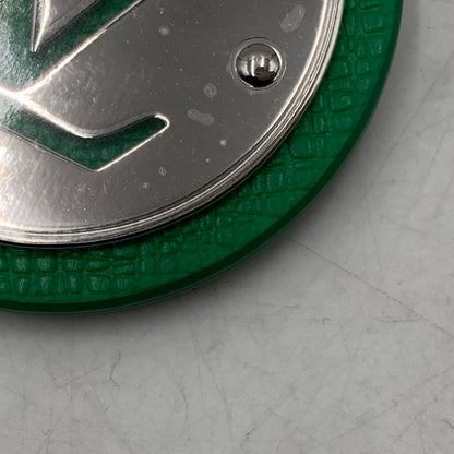【中古品】【メンズ/レディース】 LOUIS VUITTON ルイ・ヴィトン M01746 RM4213 LV CIRCLE BAG CHARM & KEY HOLDER VERT サークル バッグ チャーム キーホルダー 服飾雑貨 179-260506-cs-04-izu カラー：シルバー×グリーン 万代Net店
