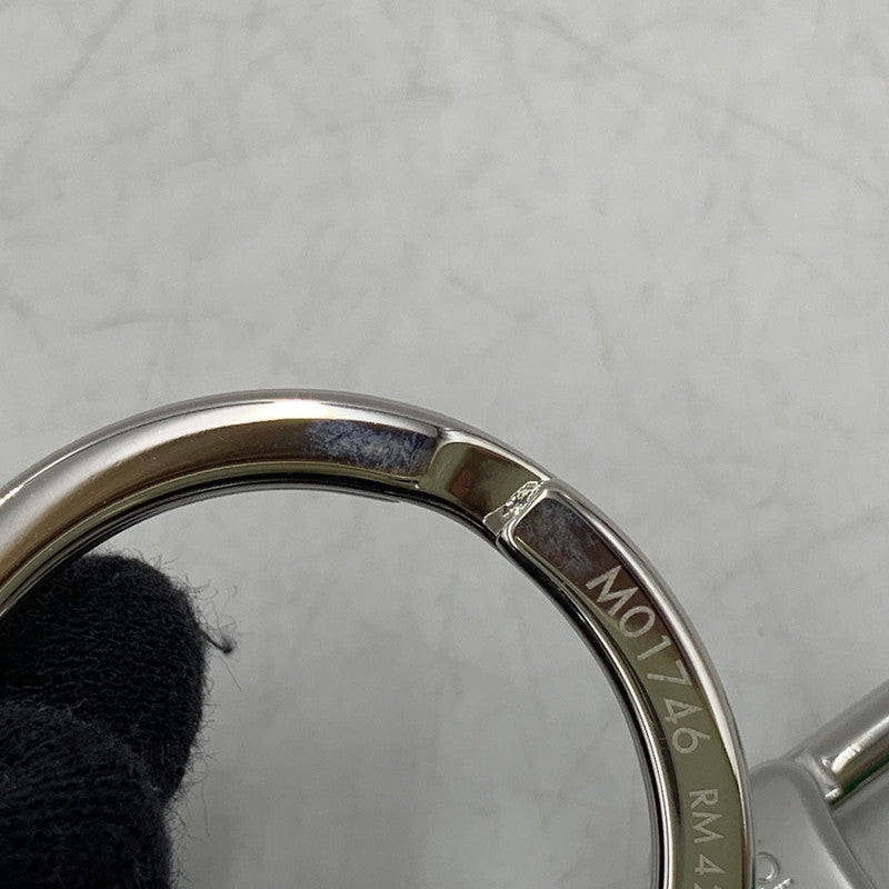 【中古品】【メンズ/レディース】 LOUIS VUITTON ルイ・ヴィトン M01746 RM4213 LV CIRCLE BAG CHARM & KEY HOLDER VERT サークル バッグ チャーム キーホルダー 服飾雑貨 179-260506-cs-04-izu カラー：シルバー×グリーン 万代Net店