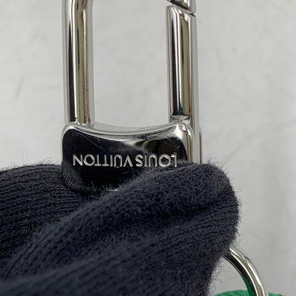 【中古品】【メンズ/レディース】 LOUIS VUITTON ルイ・ヴィトン M01746 RM4213 LV CIRCLE BAG CHARM & KEY HOLDER VERT サークル バッグ チャーム キーホルダー 服飾雑貨 179-260506-cs-04-izu カラー：シルバー×グリーン 万代Net店
