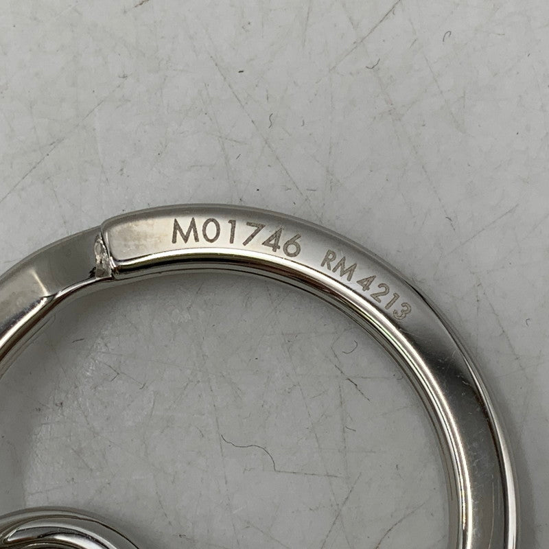 【中古品】【メンズ/レディース】 LOUIS VUITTON ルイ・ヴィトン M01746 RM4213 LV CIRCLE BAG CHARM & KEY HOLDER VERT サークル バッグ チャーム キーホルダー 服飾雑貨 179-260506-cs-04-izu カラー：シルバー×グリーン 万代Net店