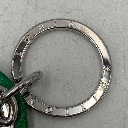 【中古品】【メンズ/レディース】 LOUIS VUITTON ルイ・ヴィトン M01746 RM4213 LV CIRCLE BAG CHARM & KEY HOLDER VERT サークル バッグ チャーム キーホルダー 服飾雑貨 179-260506-cs-04-izu カラー：シルバー×グリーン 万代Net店