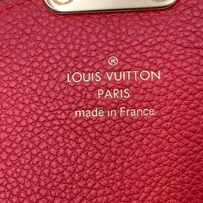 【中古美品】【レディース】 LOUIS VUITTON ルイ・ヴィトン M58414 モノグラム ポルトフォイユ パラス 長財布 財布 179-260506-cs-05-izu カラー：ブラウン×レッド 万代Net店