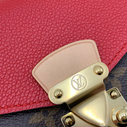 【中古美品】【レディース】 LOUIS VUITTON ルイ・ヴィトン M58414 モノグラム ポルトフォイユ パラス 長財布 財布 179-260506-cs-05-izu カラー：ブラウン×レッド 万代Net店
