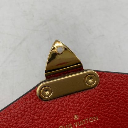 【中古美品】【レディース】 LOUIS VUITTON ルイ・ヴィトン M58414 モノグラム ポルトフォイユ パラス 長財布 財布 179-260506-cs-05-izu カラー：ブラウン×レッド 万代Net店