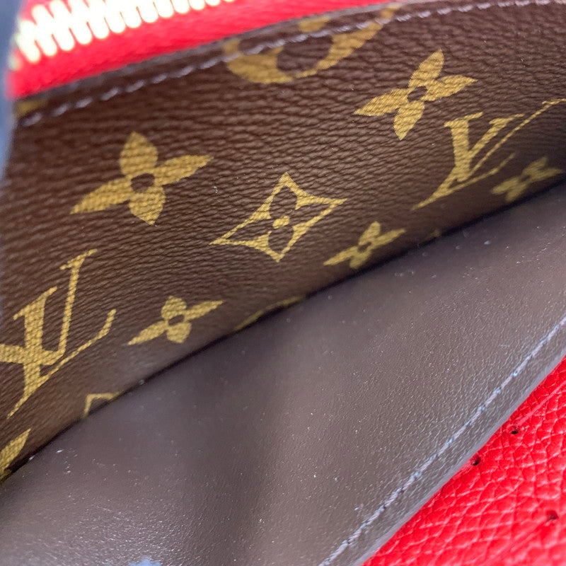 【中古美品】【レディース】 LOUIS VUITTON ルイ・ヴィトン M58414 モノグラム ポルトフォイユ パラス 長財布 財布 179-260506-cs-05-izu カラー：ブラウン×レッド 万代Net店