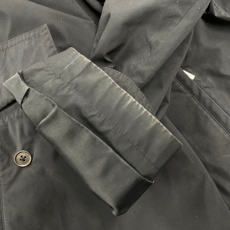 【中古品】【メンズ】 BURBERRY LONDON バーバリーロンドン MEDIUM COAT ミディアムコート ジャケット アウター 141-260506-as-33-izu サイズ：M カラー：ブラック 万代Net店