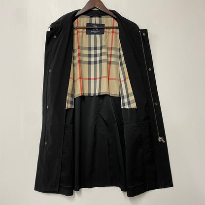 【中古品】【メンズ】 BURBERRY LONDON バーバリーロンドン MEDIUM COAT ミディアムコート ジャケット アウター 141-260506-as-33-izu サイズ：M カラー：ブラック 万代Net店