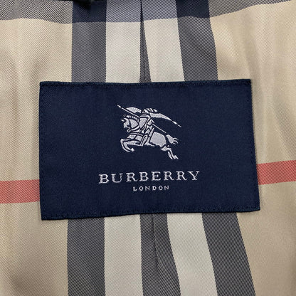 【中古品】【メンズ】 BURBERRY LONDON バーバリーロンドン MEDIUM COAT ミディアムコート ジャケット アウター 141-260506-as-33-izu サイズ：M カラー：ブラック 万代Net店