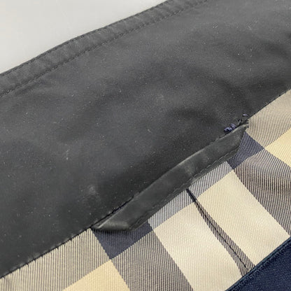 【中古品】【メンズ】 BURBERRY LONDON バーバリーロンドン MEDIUM COAT ミディアムコート ジャケット アウター 141-260506-as-33-izu サイズ：M カラー：ブラック 万代Net店