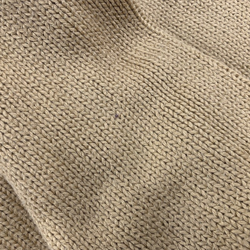【中古品】【メンズ】 POLO BY RALPH LAUREN ポロバイラルフローレン KR-RL-LM-0160 HALF ZIP COTTON KNIT SWEATER ハーフ ジップ コットン ニット セーター トップス 長袖 146-260517-cs-18-izu サイズ：M カラー：ベージュ 万代Net店