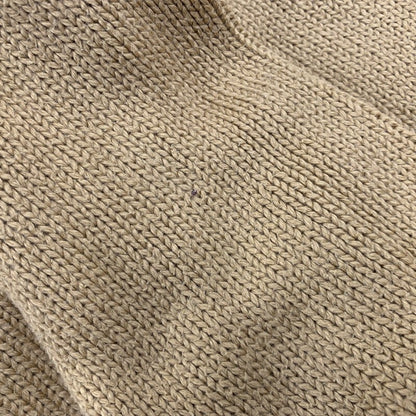 【中古品】【メンズ】 POLO BY RALPH LAUREN ポロバイラルフローレン KR-RL-LM-0160 HALF ZIP COTTON KNIT SWEATER ハーフ ジップ コットン ニット セーター トップス 長袖 146-260517-cs-18-izu サイズ：M カラー：ベージュ 万代Net店