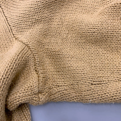 【中古品】【メンズ】 POLO BY RALPH LAUREN ポロバイラルフローレン KR-RL-LM-0160 HALF ZIP COTTON KNIT SWEATER ハーフ ジップ コットン ニット セーター トップス 長袖 146-260517-cs-18-izu サイズ：M カラー：ベージュ 万代Net店