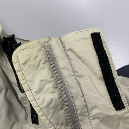 【現状渡し品】【メンズ】 THE NORTH FACE ザ・ノースフェイス 90-00S MOUNTAIN JACKET マウンテン ジャケット アウター 144-260517-cs-17-izu サイズ：L カラー：ベージュ×ネイビー系 万代Net店