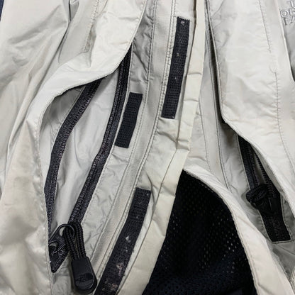 【現状渡し品】【メンズ】 THE NORTH FACE ザ・ノースフェイス 90-00S MOUNTAIN JACKET マウンテン ジャケット アウター 144-260517-cs-17-izu サイズ：L カラー：ベージュ×ネイビー系 万代Net店
