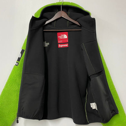 【中古品】【メンズ】 SUPREME×THE NORTH FACE シュプリーム×ザ・ノースフェイス NT62004I S LOGO HOODED FLEECE JACKET エス ロゴ フーデッド フリース ジャケット アウター 149-260507-cs-01-izu サイズ：S カラー：ライトグリーン 万代Net店