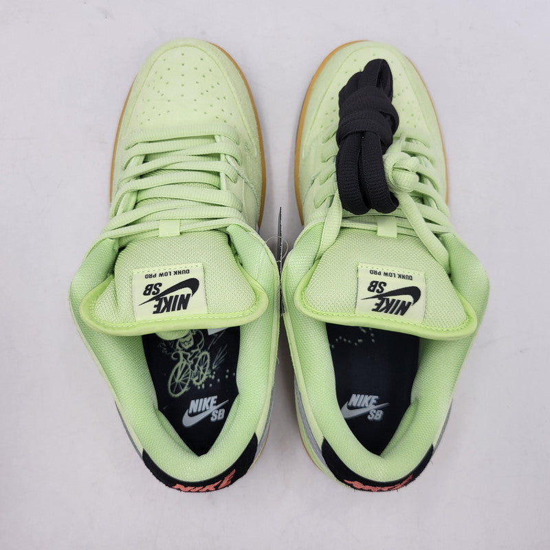 【中古品】【メンズ】 NIKE SB ナイキエスビー DUNK LOW PRO PRM HQ1626-300 ダンク ロー プロ プレミアム スニーカー シューズ 靴 160-260516-as-50-izu サイズ：27cm カラー：LT LOQUID LIME/WOLF GREY-BLACK 万代Net店