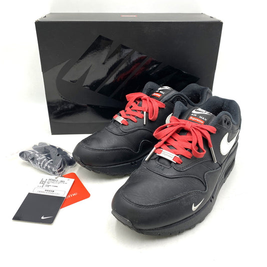 【中古品】【メンズ】 NIKE ナイキ × SUPREME シュプリーム AIR MAX 1 '87 SP HF8813-001 エアマックス1 '87 SP スニーカー シューズ 靴 160-260506-as-16-izu サイズ：27.5cm カラー：BLACK/WHITE-BLACK 万代Net店