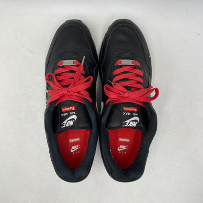【中古品】【メンズ】 NIKE ナイキ × SUPREME シュプリーム AIR MAX 1 '87 SP HF8813-001 エアマックス1 '87 SP スニーカー シューズ 靴 160-260506-as-16-izu サイズ：27.5cm カラー：BLACK/WHITE-BLACK 万代Net店