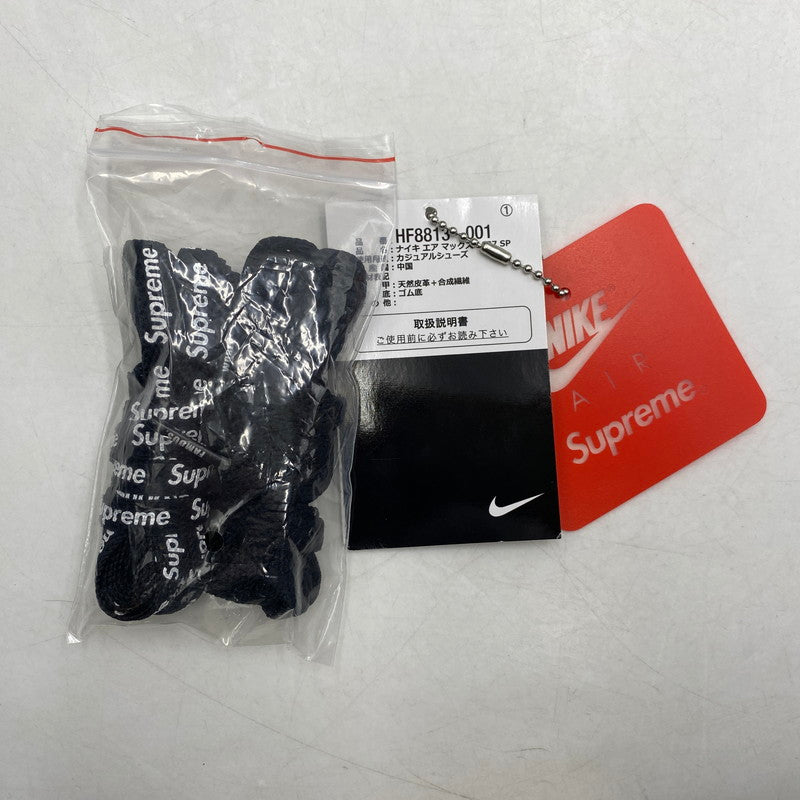 【中古品】【メンズ】 NIKE ナイキ × SUPREME シュプリーム AIR MAX 1 '87 SP HF8813-001 エアマックス1 '87 SP スニーカー シューズ 靴 160-260506-as-16-izu サイズ：27.5cm カラー：BLACK/WHITE-BLACK 万代Net店
