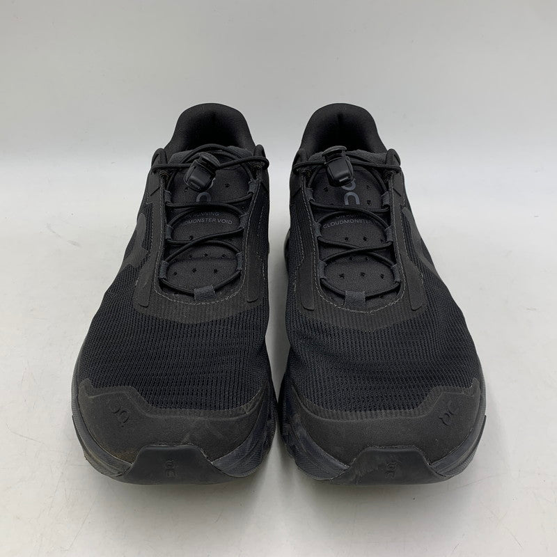 【中古品】【メンズ】 ON オン 3MF10671043 CLOUDMONSTER VOID クラウドモンスター ヴォイド スニーカー シューズ 靴 162-260507-cs-16-izu サイズ：28cm カラー：ブラック 万代Net店