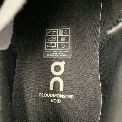 【中古品】【メンズ】 ON オン 3MF10671043 CLOUDMONSTER VOID クラウドモンスター ヴォイド スニーカー シューズ 靴 162-260507-cs-16-izu サイズ：28cm カラー：ブラック 万代Net店