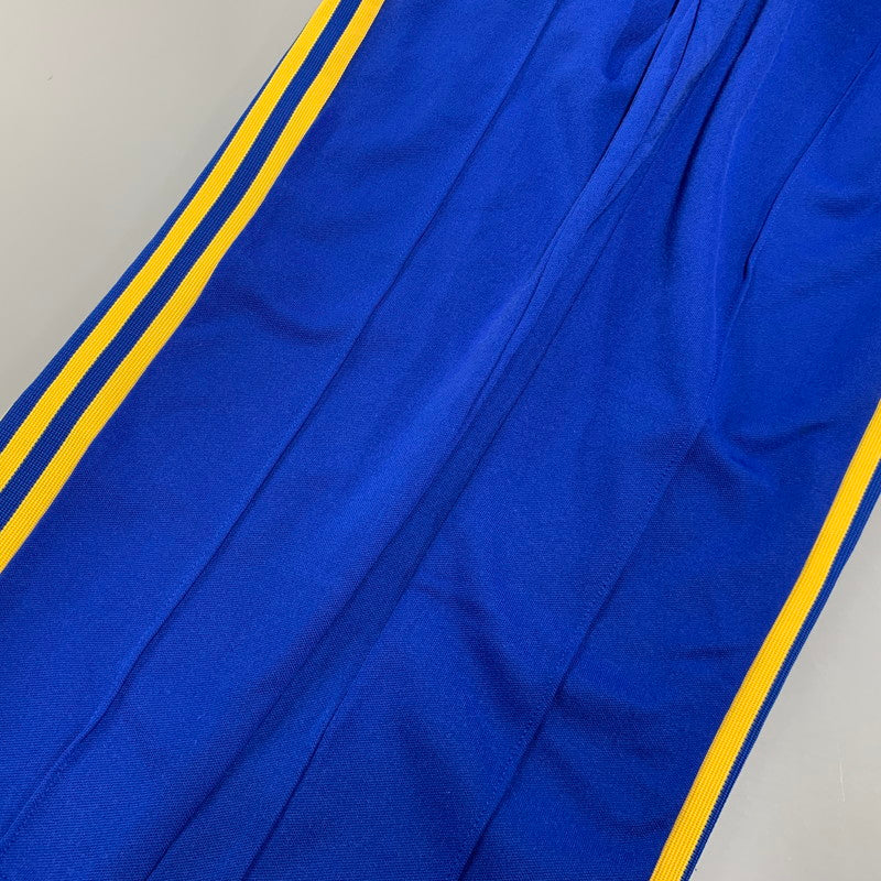 【中古品】【メンズ】 ADIDAS アディダス GE0812 復刻 ADICOLOR ARCHIVE TRACK PANTS アディカラー アーカイブ トラック パンツ ボトムス 159-260517-kh-08-izu サイズ：L カラー：ブルー×イエロー 万代Net店