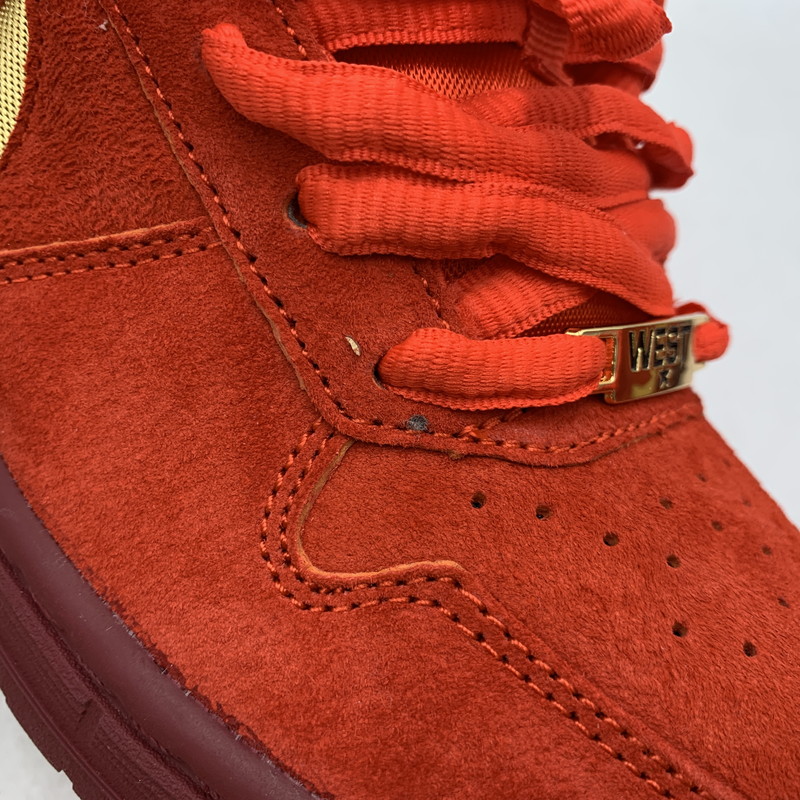 【中古美品】【メンズ】 NIKE SB×PAUL RODRIGUEZ ナイキエスビー×ポールロドリゲス IQ5648-600 P-ROD 1 ピーロッドワン スニーカー シューズ 靴 160-260507-cs-13-izu サイズ：26.5cm カラー：HABANERO RED/CLUB GOLD/TEAM RED 万代Net店