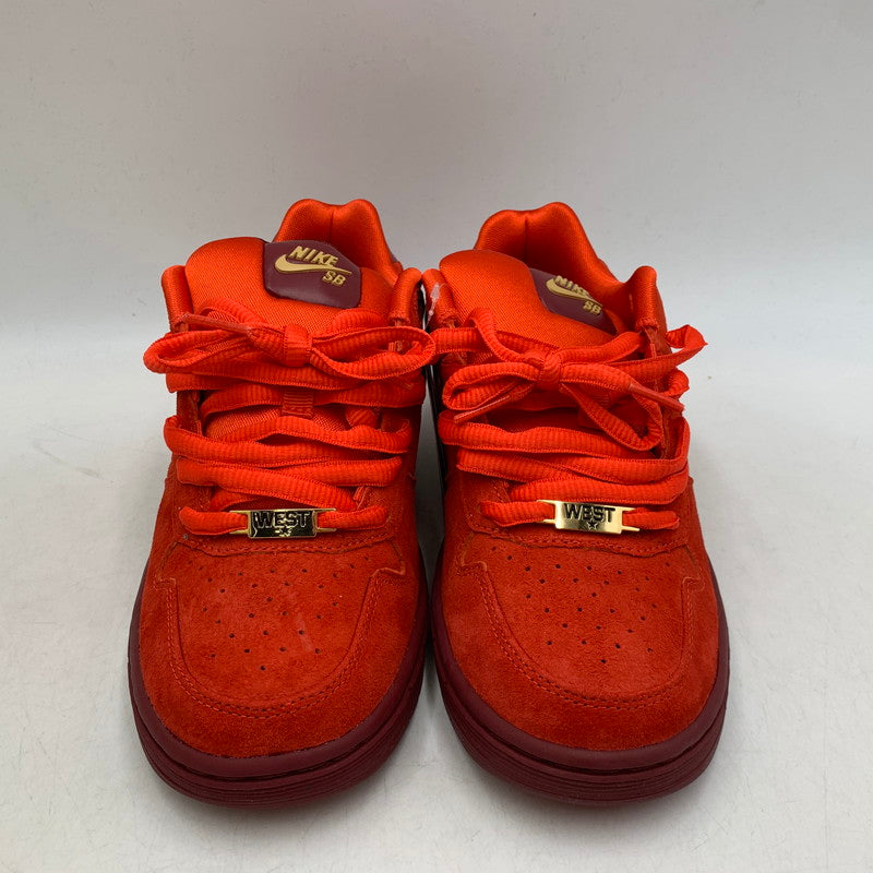 【中古美品】【メンズ】 NIKE SB×PAUL RODRIGUEZ ナイキエスビー×ポールロドリゲス IQ5648-600 P-ROD 1 ピーロッドワン スニーカー シューズ 靴 160-260507-cs-13-izu サイズ：26.5cm カラー：HABANERO RED/CLUB GOLD/TEAM RED 万代Net店