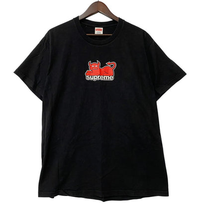 【中古品】【メンズ】 SUPREME×TOY MACHINE シュプリーム×トイマシーン 24SS DEVIL CAT TEE デビル キャット Tシャツ トップス 半袖 149-260507-cs-05-izu サイズ：M カラー：ブラック 万代Net店