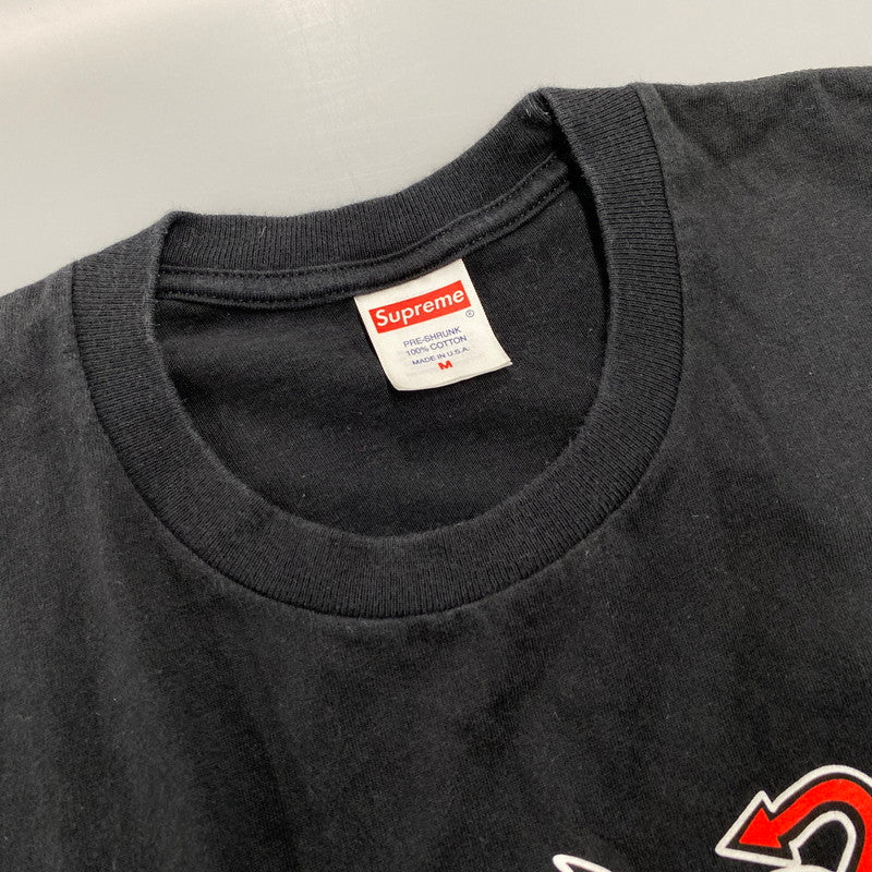 【中古品】【メンズ】 SUPREME×TOY MACHINE シュプリーム×トイマシーン 24SS DEVIL CAT TEE デビル キャット Tシャツ トップス 半袖 149-260507-cs-05-izu サイズ：M カラー：ブラック 万代Net店