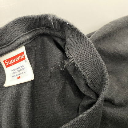 【中古品】【メンズ】 SUPREME×TOY MACHINE シュプリーム×トイマシーン 24SS DEVIL CAT TEE デビル キャット Tシャツ トップス 半袖 149-260507-cs-05-izu サイズ：M カラー：ブラック 万代Net店