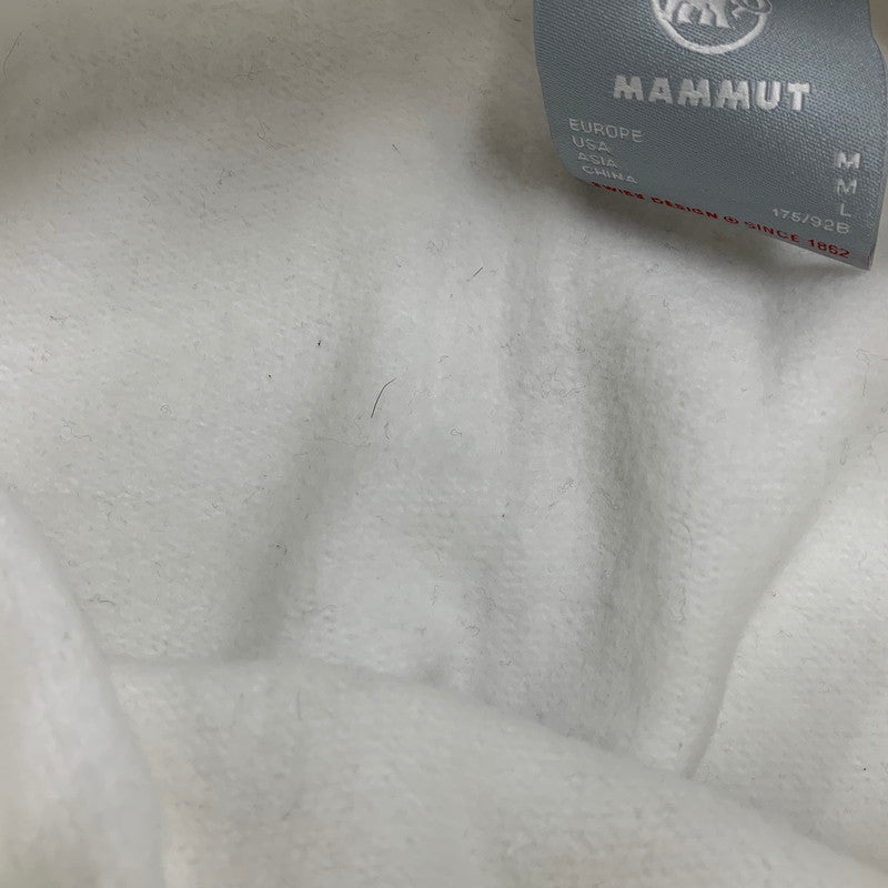 【中古品】【メンズ】 MAMMUT マムート 1014-07080 BASE ML HOODY MEN GUARANTEE ベース ミッドレイヤー フーディ メン ギャランティ パーカー トップス 144-260517-kh-04-izu サイズ：L カラー：ホワイト 万代Net店