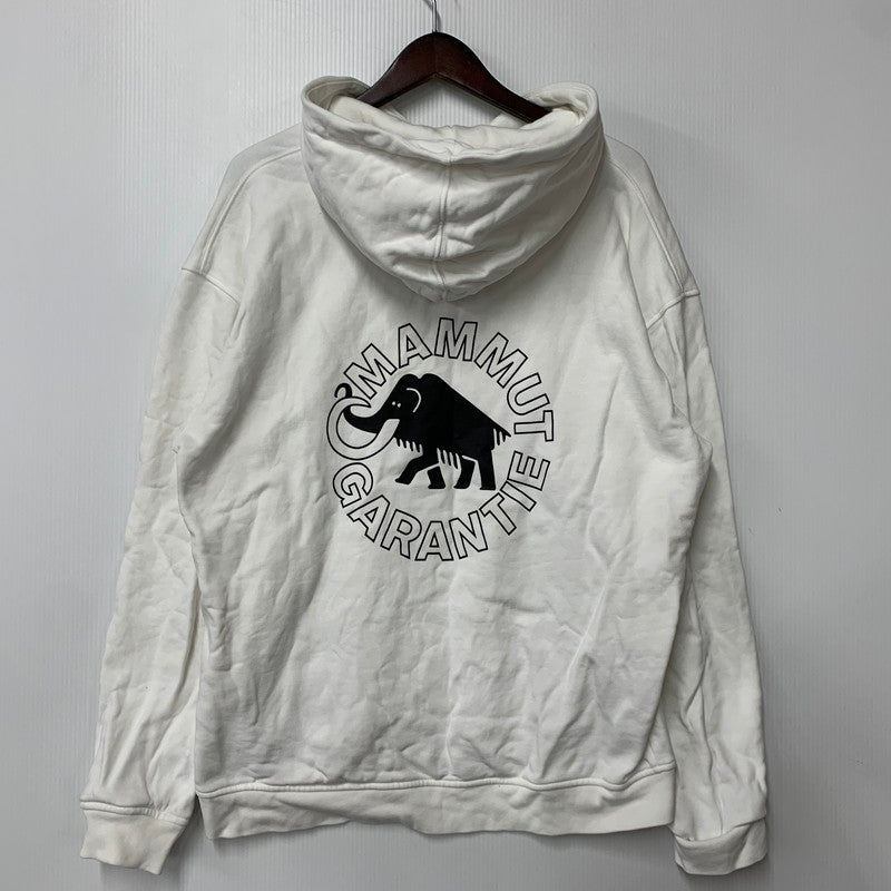 【中古品】【メンズ】 MAMMUT マムート 1014-07080 BASE ML HOODY MEN GUARANTEE ベース ミッドレイヤー フーディ メン ギャランティ パーカー トップス 144-260517-kh-04-izu サイズ：L カラー：ホワイト 万代Net店