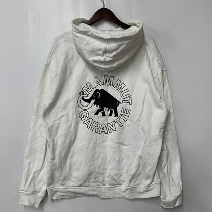 【中古品】【メンズ】 MAMMUT マムート 1014-07080 BASE ML HOODY MEN GUARANTEE ベース ミッドレイヤー フーディ メン ギャランティ パーカー トップス 144-260517-kh-04-izu サイズ：L カラー：ホワイト 万代Net店