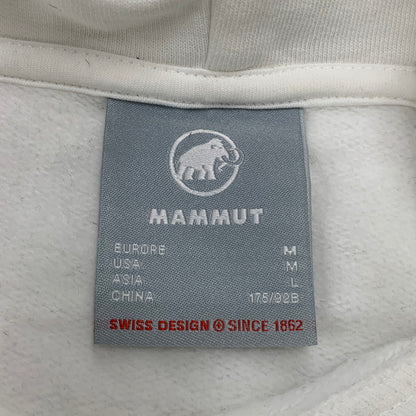 【中古品】【メンズ】 MAMMUT マムート 1014-07080 BASE ML HOODY MEN GUARANTEE ベース ミッドレイヤー フーディ メン ギャランティ パーカー トップス 144-260517-kh-04-izu サイズ：L カラー：ホワイト 万代Net店