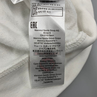 【中古品】【メンズ】 MAMMUT マムート 1014-07080 BASE ML HOODY MEN GUARANTEE ベース ミッドレイヤー フーディ メン ギャランティ パーカー トップス 144-260517-kh-04-izu サイズ：L カラー：ホワイト 万代Net店