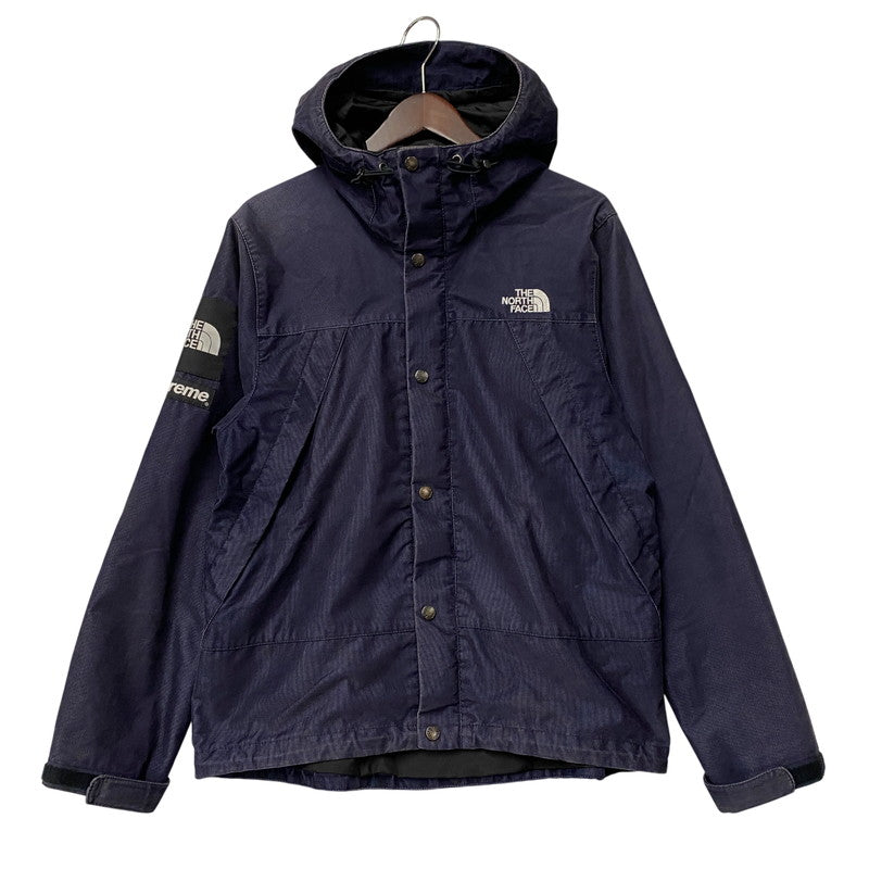 【中古品】【メンズ】 SUPREME×THE NORTH FACE シュプリーム×ザ・ノースフェイス NP01250 MOUNTAIN SHELL JACKET マウンテン シェル ジャケット アウター 149-260507-cs-08-izu サイズ：S カラー：ネイビー 万代Net店