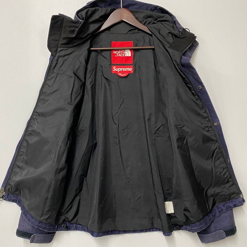 【中古品】【メンズ】 SUPREME×THE NORTH FACE シュプリーム×ザ・ノースフェイス NP01250 MOUNTAIN SHELL JACKET マウンテン シェル ジャケット アウター 149-260507-cs-08-izu サイズ：S カラー：ネイビー 万代Net店