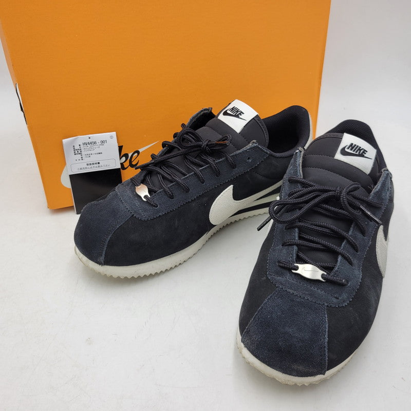 【中古品】【メンズ】 NIKE ナイキ CORTEZ PRM HV4456-001 コルテッツ プレミアム スニーカー シューズ 靴 160-260516-as-49-izu サイズ：28cm カラー：BLACK/SAIL-SAIL 万代Net店