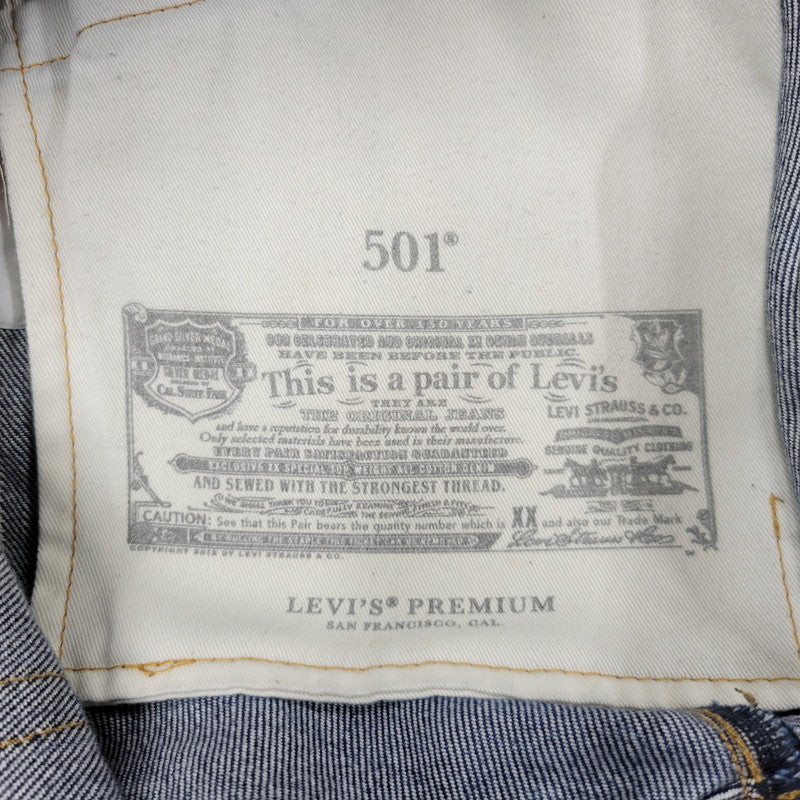 【中古品】【メンズ】 LEVI'S PREMIUM × JOURNAL STANDARD リーバイスプレミアム×ジャーナルスタンダード PC9-0022X-0000 別注 501 DENIM PANTS デニム パンツ ボトムス ズボン 158-260509-cs-11-izu サイズ：W36 L30 カラー：インディゴ 万代Net店