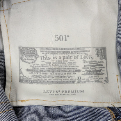 【中古品】【メンズ】 LEVI'S PREMIUM × JOURNAL STANDARD リーバイスプレミアム×ジャーナルスタンダード PC9-0022X-0000 別注 501 DENIM PANTS デニム パンツ ボトムス ズボン 158-260509-cs-11-izu サイズ：W36 L30 カラー：インディゴ 万代Net店