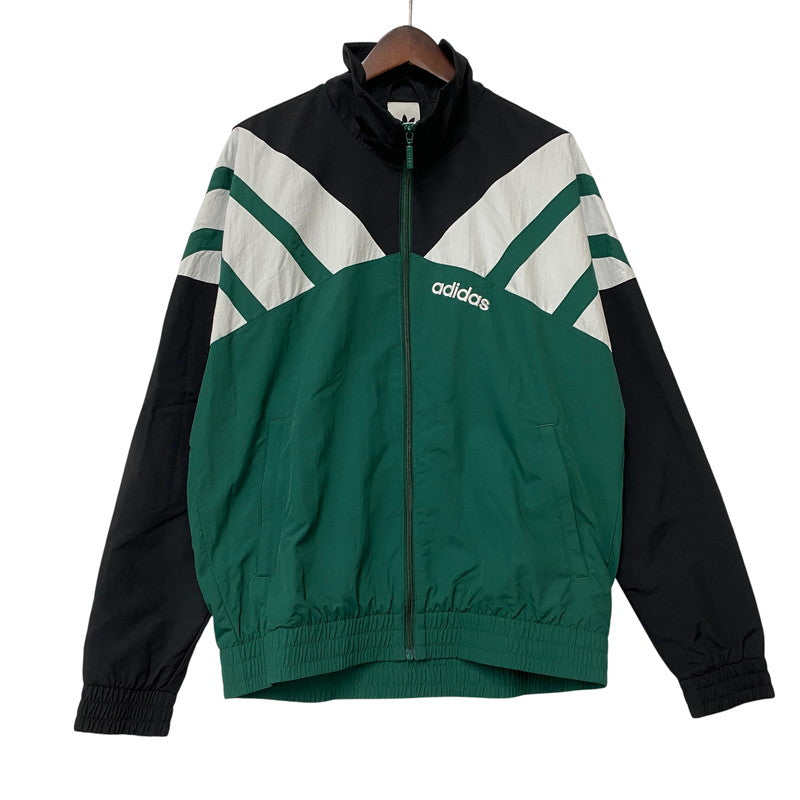 【中古品】【メンズ】 ADIDAS アディダス JX3053 TRACK TOP トラック トップ 148-260518-cs-13-izu サイズ：L カラー：グリーン 万代Net店
